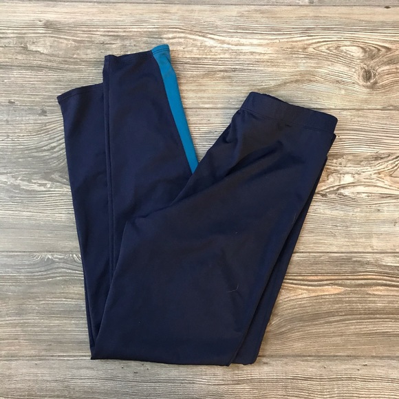 Nike Pants - Joe boxer two tone blue high waisted leggings
